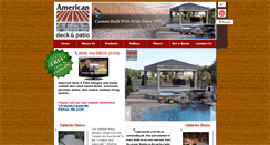 Desktop Screenshot of amdeck.com